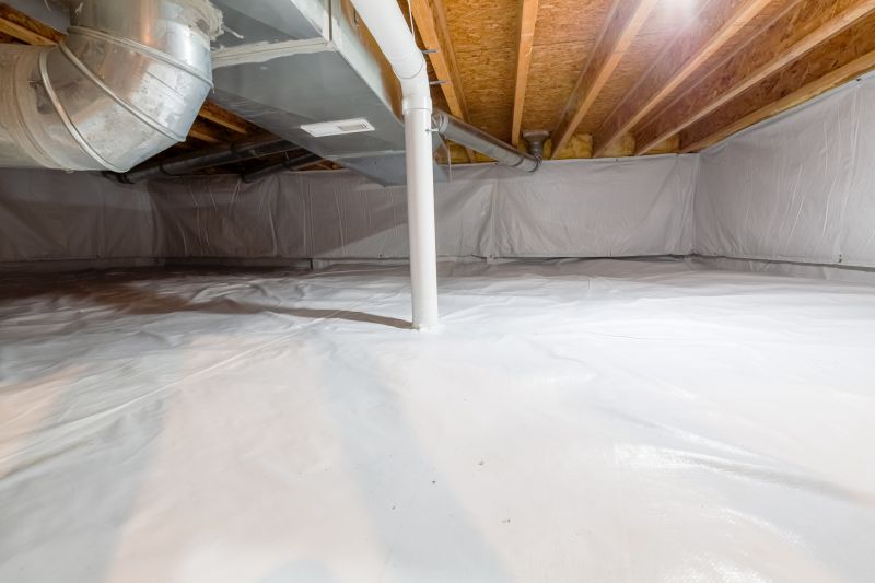 Insulated Crawlspace Wall